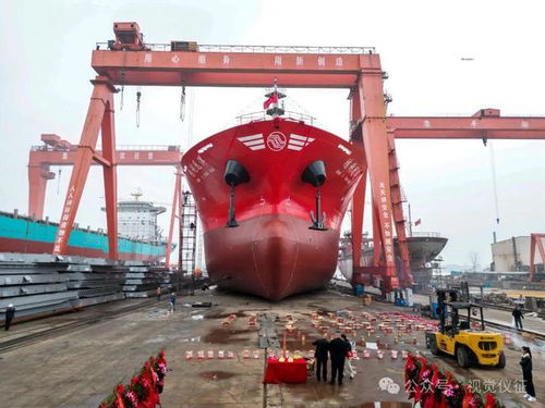儀征制造再創(chuàng)佳績 萬噸集裝箱船氣囊下水成功，助力遠(yuǎn)洋航運(yùn)